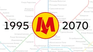 Развитие Варшавского метро 1995-2070