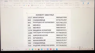 СПИСКАИ БУРКАРДАГИХО!!! БОЗИИ 2 РАФТЕСТАЙ ВОТСАП СБЕР +79162887689 КАРТА БА НОМИ ИСМАТДЖОН И