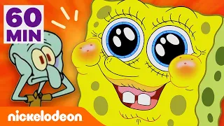 SpongeBob | Godzina SpongeBoba bez przerwy! | Nickelodeon Polska