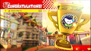 Boomerang Cup 200CC 3 Stars (1st on Every Race) Mario Kart 8 DLC (Wave 4) - No Commentary