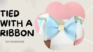 "Tied with a Ribbon: Elevating Your Style with Bow Ties" 🌹🎀 amazing ribbon bow tutorial 🥰💖