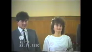 Весілля Чермак Віра 23 листопада 1990