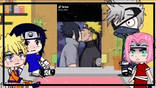 °•Time 7 Clássico Reagindo a Tiktoks•° •Yaoi e Yuri•(Sasunaru e Karinsaku)[Gacha club]+10