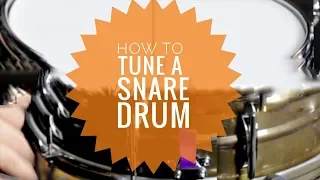 Snare Drum Tuning: A Basic How-To Tutorial That Works (Nearly) Every Time