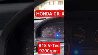 Honda CRX B18 9200rpm