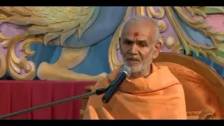 Mahant Swami 's first speech after succeeding Pramukh Swami as BAPS head