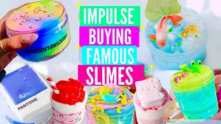 I Impulse Bought Slimes From Famous Slime Shops