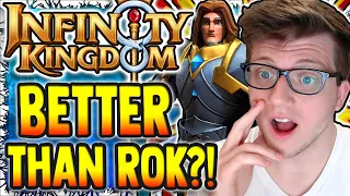 INFINITY KINGDOM: ЛУЧШЕ, ЧЕМ RISE OF KINGDOMS ?! ОБЗОР ИГРЫ INFINITY KINGDOM 2021!