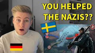 German reacts to Why Didn't the Nazis Invade Sweden?