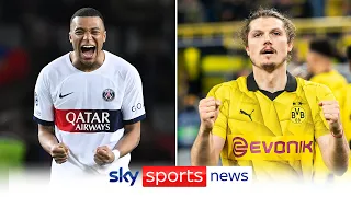 PSG and Borussia Dortmund through to semi-finals of Champions League