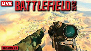 🔴LIVE Battlefield 2042 | BEST Battlefield Sniper & Helicopter Gameplay