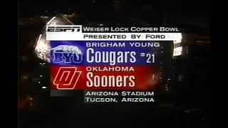 1994 Copper Bowl #21 BYU vs Oklahoma No Huddle
