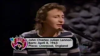 VH1 Pop Up Video - "Too Late for Goodbyes" by Julian Lennon (w/ 3 commercials)