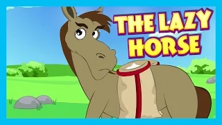 THE LAZY HORSE - Moral Story For Children | T Series Kids Hut - Full Story