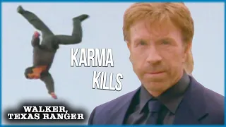 Gangster Teacher Takes A Tumble | Walker, Texas Ranger