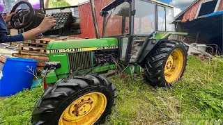 John Deere 1640 run out of power while working at Farm | Farming Simulator 22