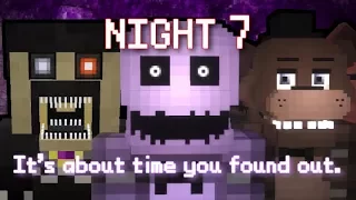 MINE Nights at Freddy's FUN PARK | Night 7 | FNAF Minecraft Roleplay