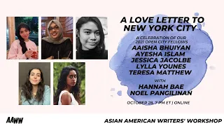 A Love Letter to New York City: 2021 Open City Fellows Final Reading