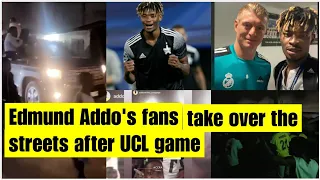 How FC Sheriff's 🇬🇭 Edmund Addo was celebrated after Real Madrid game • UCL