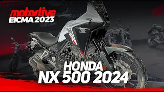 EICMA 2023 : HONDA NX500 2024 | MOTORLIVE