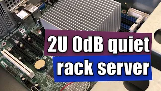 0dB fully silent rack server build - part 2 - chassis and initial assembly