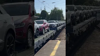 The longest train of 2023 in Portugal from AutoEuropa to Leixões