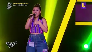 La voz Perú_Milena Wharton"Suerte"(Shakira)