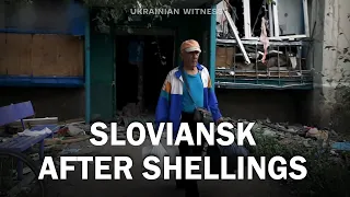 Багатостраждальний Слов’янськ. Місцеві жителі коментують нещодавні обстріли | Український свідок