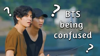 BTS being confused