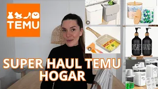 SUPER HAUL TEMU HOGAR y ORGANIZACIÓN 📦NECESITAS TODO esto para TU CASA