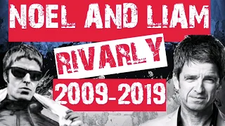 Oasis Noel Gallagher and Liam rivalry 2009 - 2019 HD