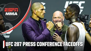 Faceoffs from the UFC 287 Press Conference | ESPN MMA