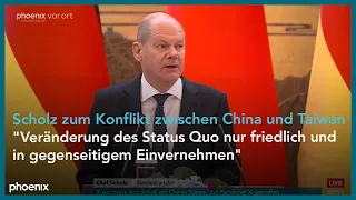 Bundeskanzler Olaf Scholz in China