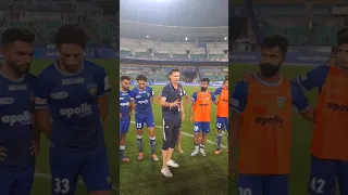 Pure Passion from Thomas Brdaric 😍 following @ChennaiyinFC's win in #CFCJFC | #HeroISL #Shorts