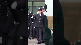 Hundreds of new police officers joined by family and friends at Hendon Passing Out Parade.