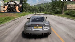 Forza Horizon 5 - 2008 Aston Martin DBS | Moza DD R9 Gameplay