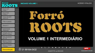 AULA DE FORRÓ ROOTS - Conteúdos Intermediário Vol 1 - com PUSH PULL (Contents of intermediate Vol 1)