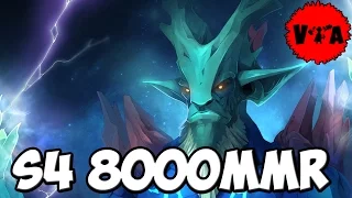 Dota 2 - S4 8000 MMR Plays Leshrac vol #2 - Ranked Match