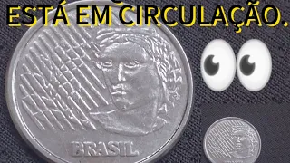 😎 MOEDA DE 50 CENTAVOS DO ANO 1995@Canalmm.moedas#moedas#coin#moedas antigas