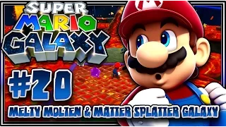 Super Mario Galaxy - Part 20 (1080p 60FPS 100%) Melty Molten Galaxy