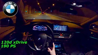 2022 BMW 120d xDrive 190 PS NIGHT POV DRIVE DUISBURG (60 FPS) (GPS)