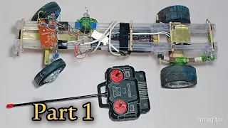 How to make a RC Truck from Aluminum and PVC art studio