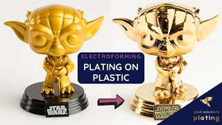 Electroforming Tutorial - Gold Plating on Plastic Electroplating