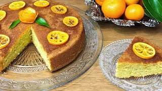 Super Soft Cake with Mandarins - Kek Super i Butë me Mandarina
