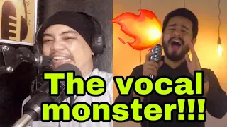 Vocalist reaction to Gabriel Henrique - I Want To Know What Love Is (cover)