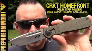 CRKT Homefront: Field Strip Folder (Plus Bonus Clip)- Preparedmind101