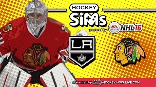 Kings vs Blackhawks (NHL 16 Hockey Sims)