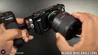 Sony ZV-1 with the Neewer LS-18 Wide Angle Conversion Lens