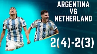 Netherlands vs Argentina Qatar FIFA world cup 2022 Quarterfinal match highlights