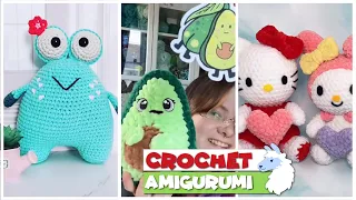 TikTok Crochet  Amigurumi PLUSHIES, Crochet Toys Compilation 162 | @anea_design_studio